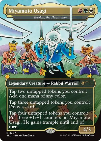 Miyamoto Usagi - Baylen, the Haymaker card art