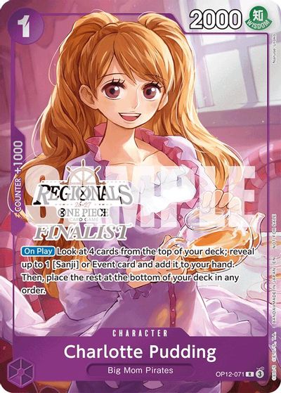 Charlotte Pudding (Regionals Finalist Card Set 26-27) card art