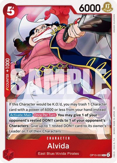 Alvida card art