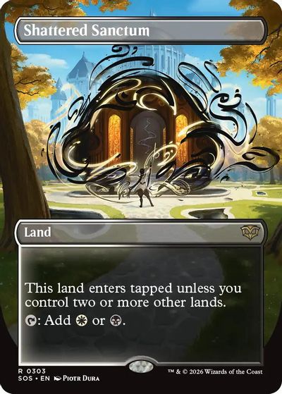 Shattered Sanctum (Borderless) card art