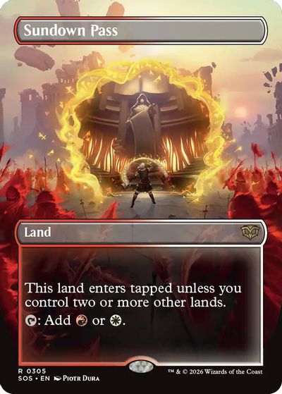 Sundown Pass (Borderless) card art