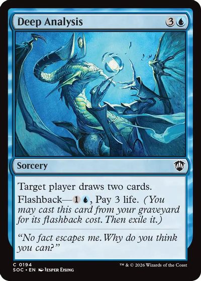 Deep Analysis card art