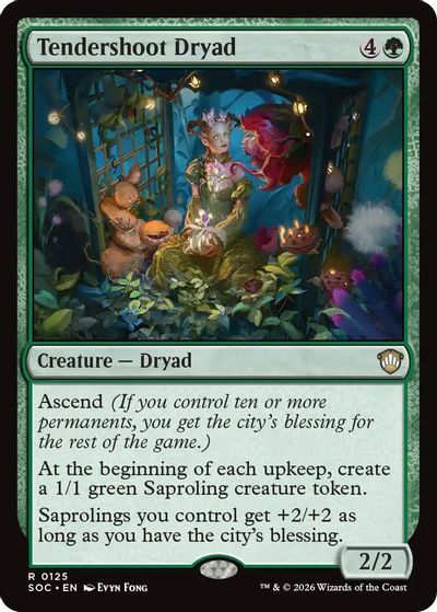 Tendershoot Dryad card art