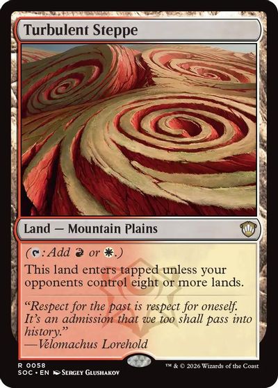 Turbulent Steppe card art