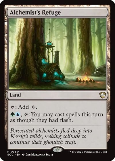 Alchemist's Refuge card art