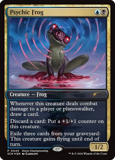 Psychic Frog card art