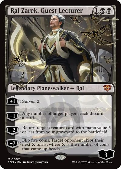 Ral Zarek, Guest Lecturer card art