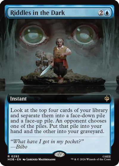 Riddles in the Dark (Extended Art) card art
