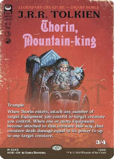 Thorin, Mountain-king (Borderless) card art