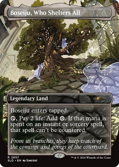 Boseiju, Who Shelters All card art