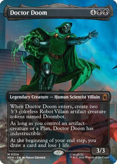 Doctor Doom (Borderless) (336) card art