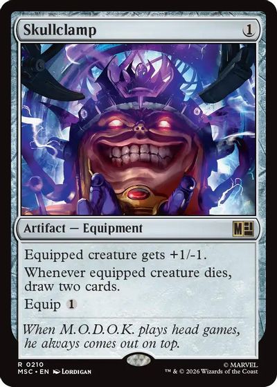 Skullclamp (Surge Foil) card art