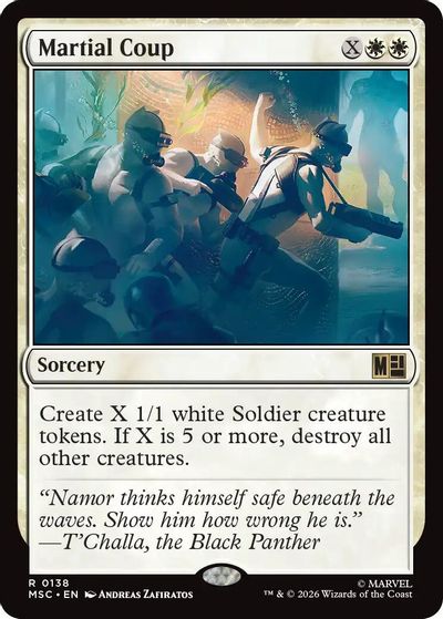 Martial Coup card art
