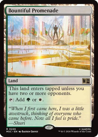 Bountiful Promenade card art