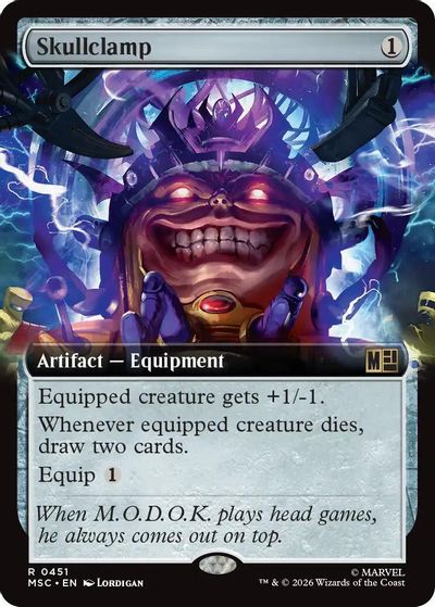 Skullclamp (Extended Art) card art