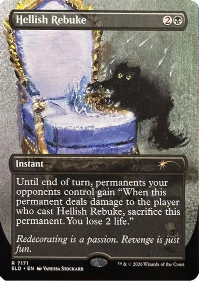 Hellish Rebuke card art