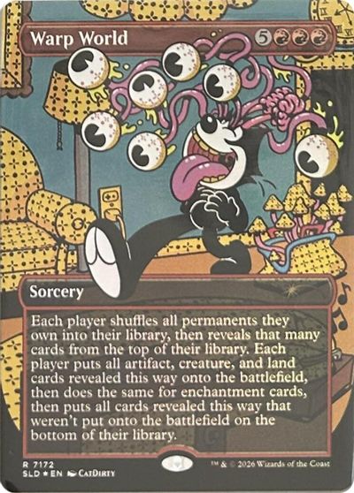 Warp World card art