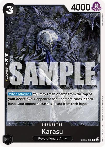 Karasu card art