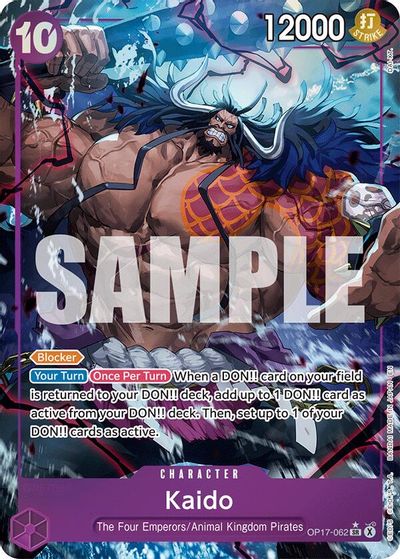Kaido (062) (Alternate Art) card art