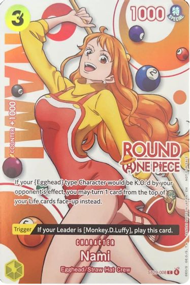 Nami (Round 1 Promo) card art