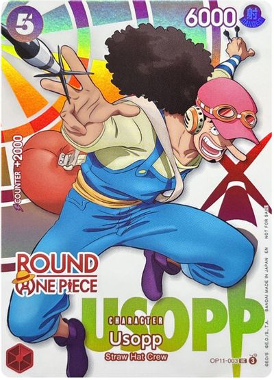 Usopp (Round 1 Promo) card art