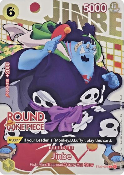 Jinbe (Round 1 Promo) card art