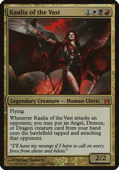 Kaalia of the Vast (Commander) card art