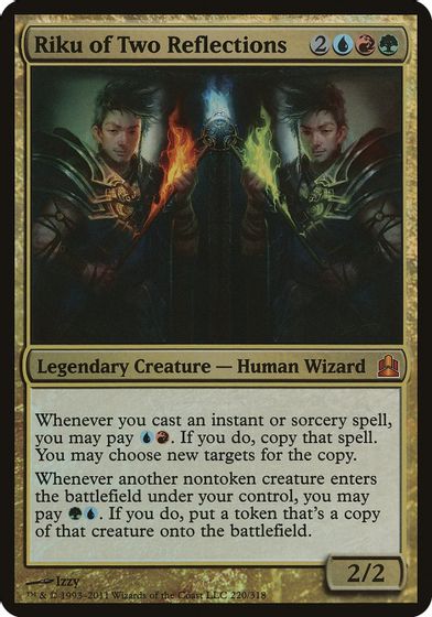 Riku of Two Reflections (Commander) card art