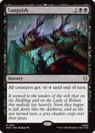 Languish card art