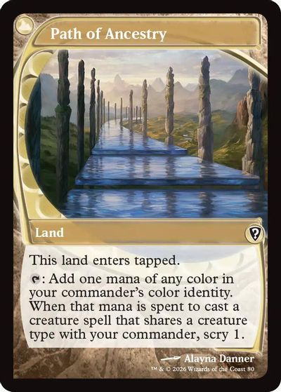 Path of Ancestry (Future Sight) card art