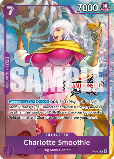 Charlotte Smoothie (CS 26-27 Event Pack) card art