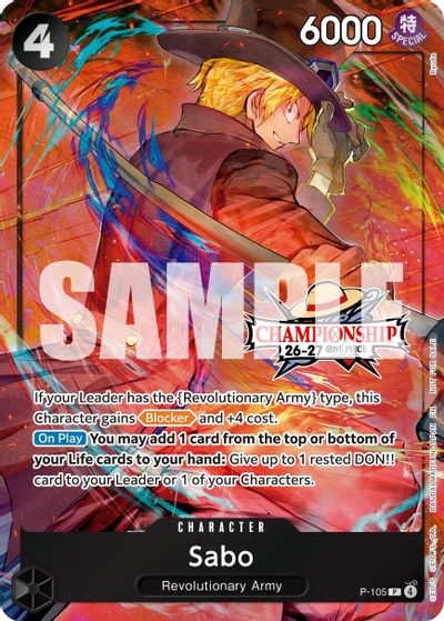 Sabo (CS 26-27 Celebration Pack) card art