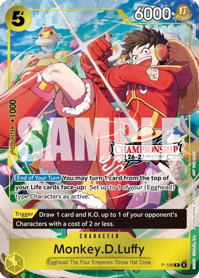 Monkey.D.Luffy (CS 26-27 Celebration Pack) card art