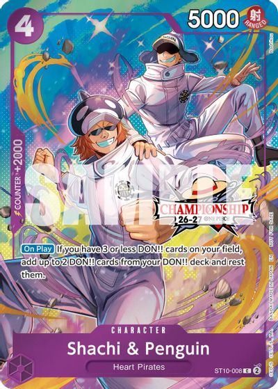 Shachi & Penguin (CS 26-27 Celebration Pack) card art