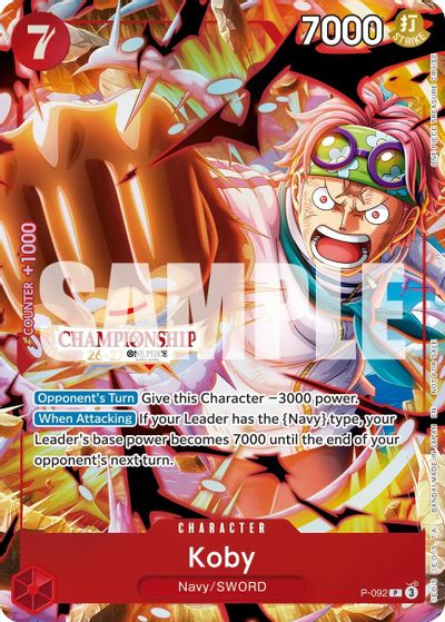 Koby (CS 26-27 Event Pack Finalist Ver.) card art