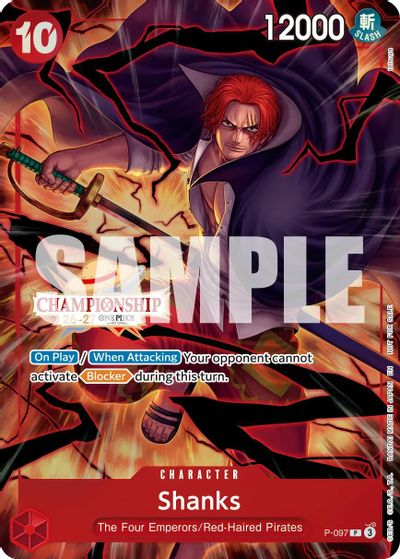 Shanks (CS 26-27 Event Pack Finalist Ver.) card art
