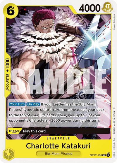 Charlotte Katakuri card art