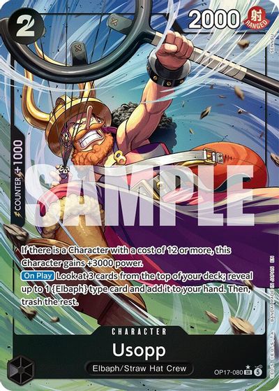 Usopp (Alternate Art) card art