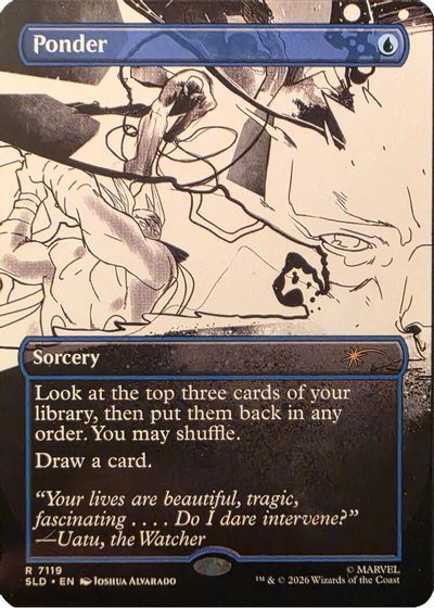 Ponder (7119) card art
