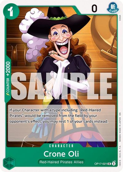 Crone Oil card art