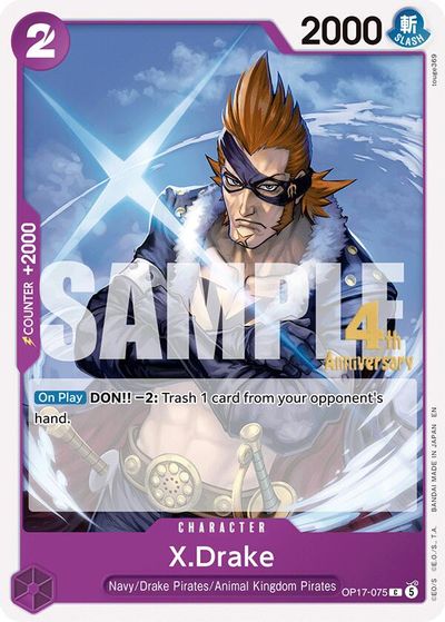 X.Drake card art