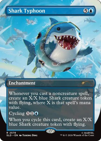 Shark Typhoon card art