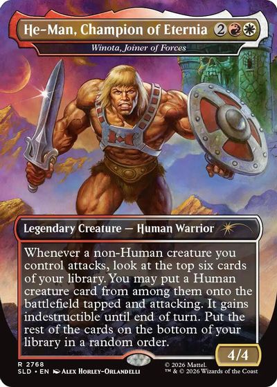 He-Man, Champion of Eternia - Winota, Joiner of Forces card art