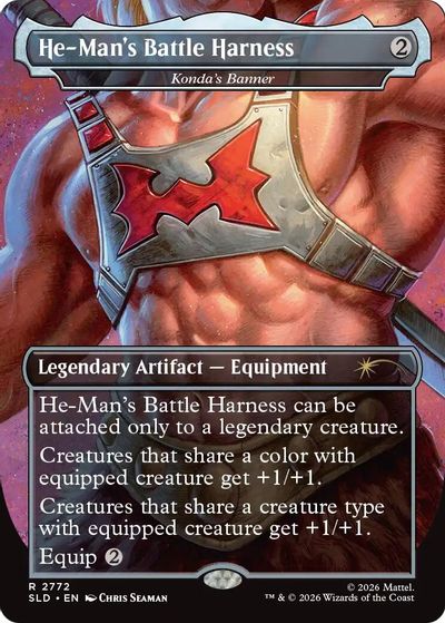 He-Man's Battle Harness - Konda's Banner card art