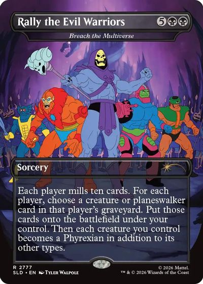 Rally the Evil Warriors - Breach the Multiverse card art