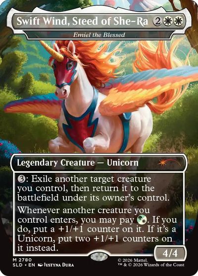 Swift Wind, Steed of She-Ra - Emiel the Blessed card art
