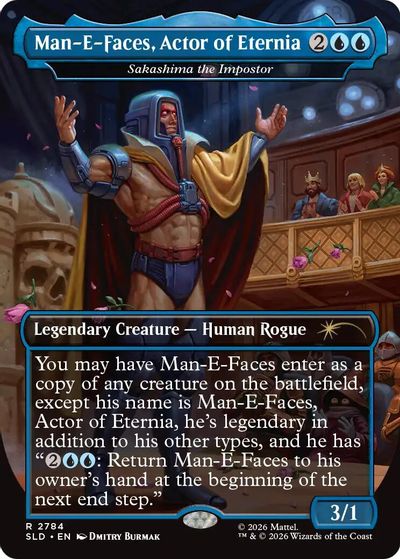 Man-E-Faces, Actor of Eternia - Sakashima the Impostor card art