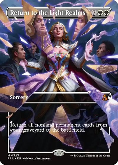 Return to the Light Realms (Borderless) (0323) card art