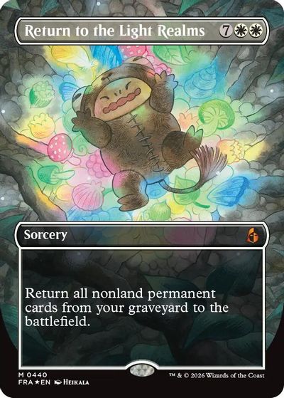 Return to the Light Realms (Borderless) (0440) card art