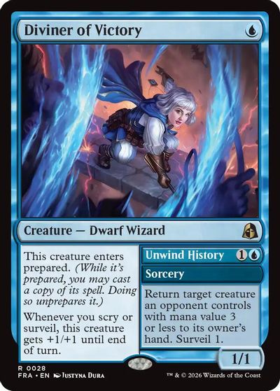 Diviner of Victory card art